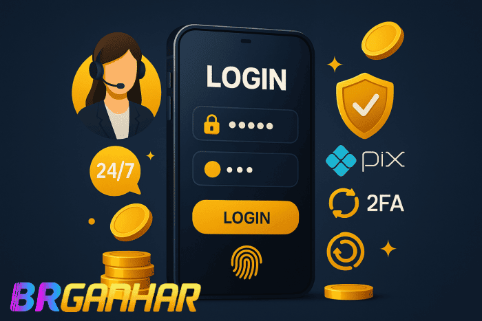 Figura 3 do login da BRGANHAR